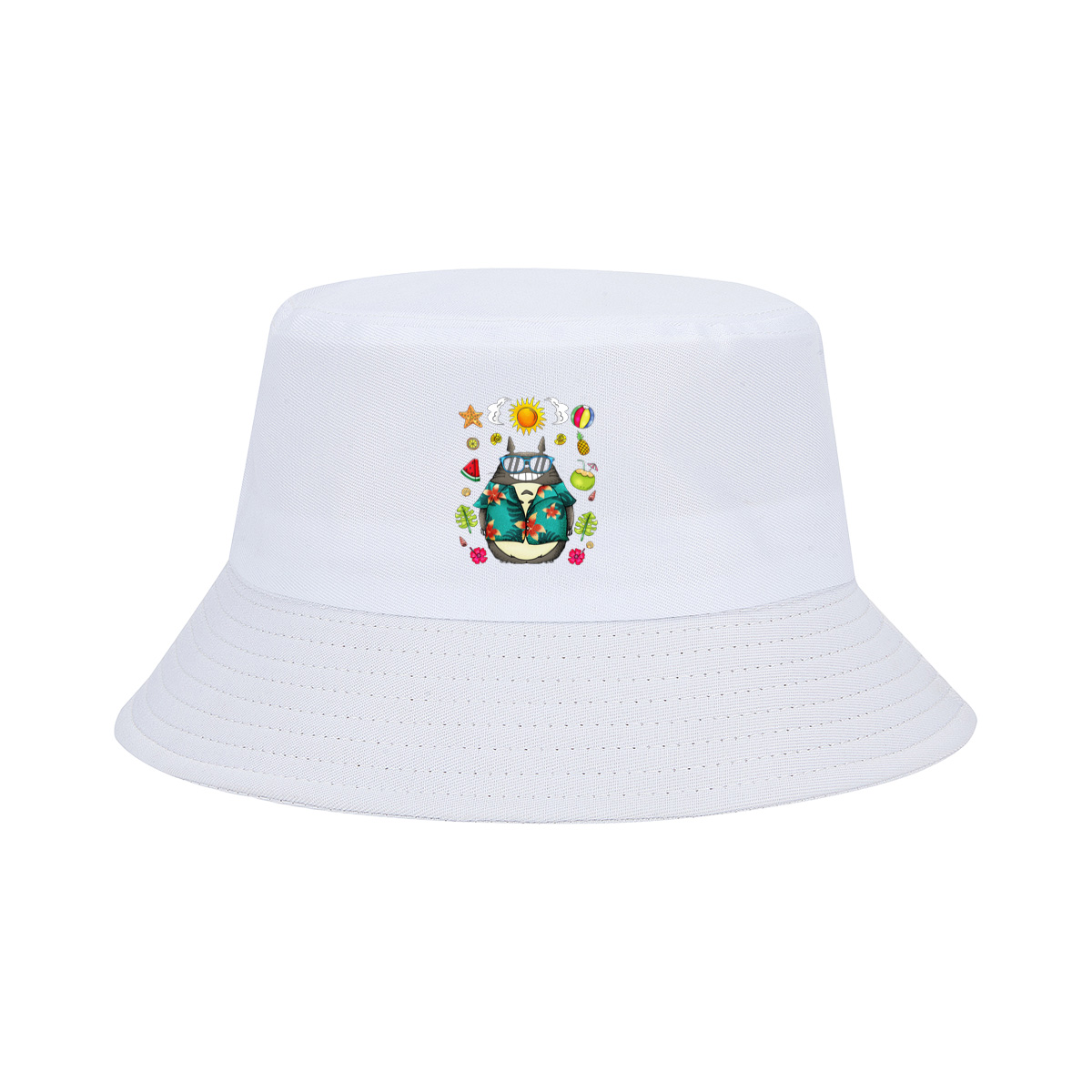 Totoro in Tropical Vibes - Fisherman's Hat