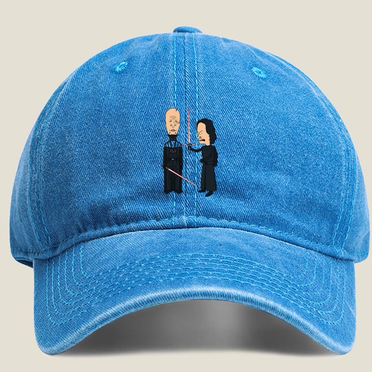 Star Wars: Darth Vader and Kylo Ren - Washed Denim - Baseball Cap