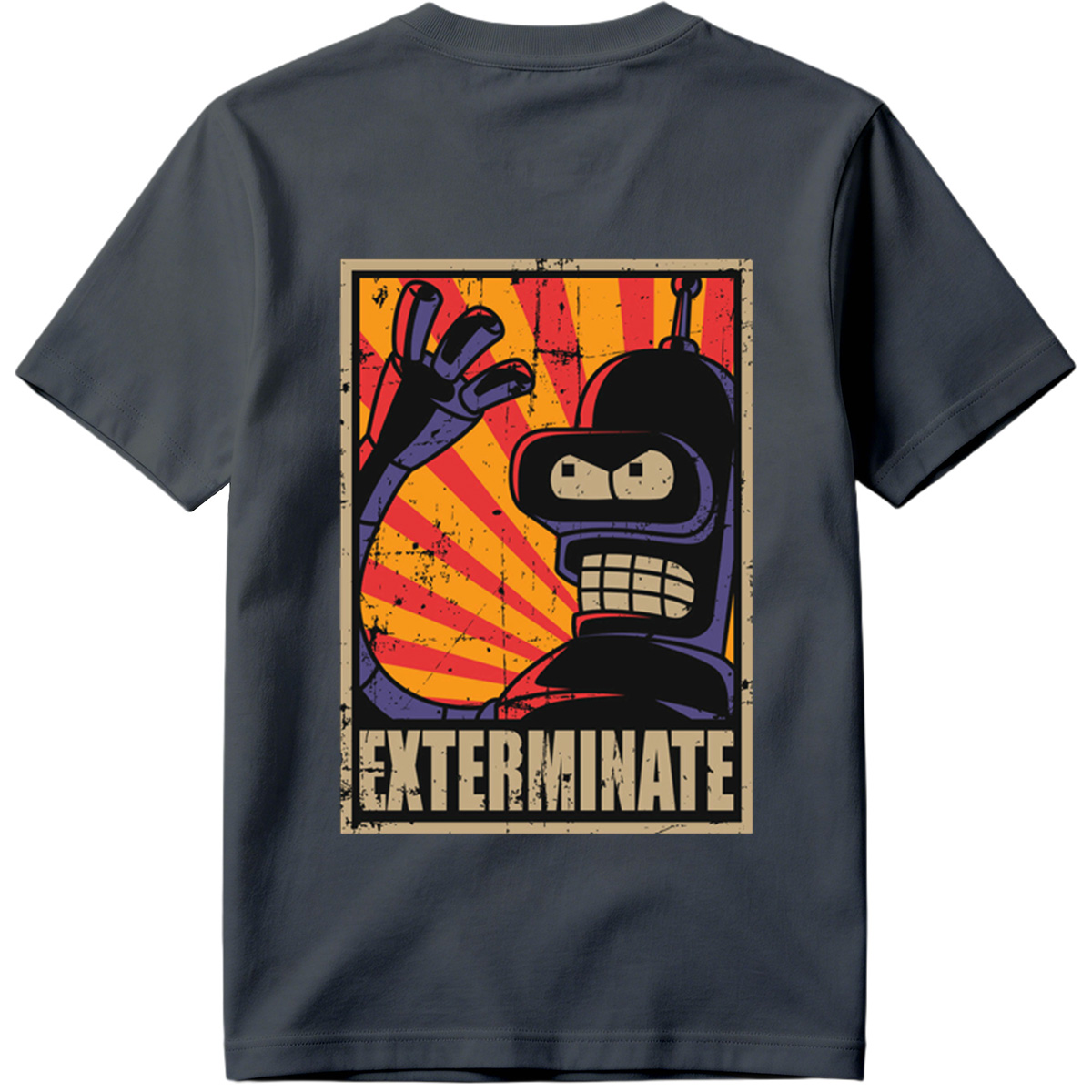 Futurama: Bender Exterminate Poster - Tee