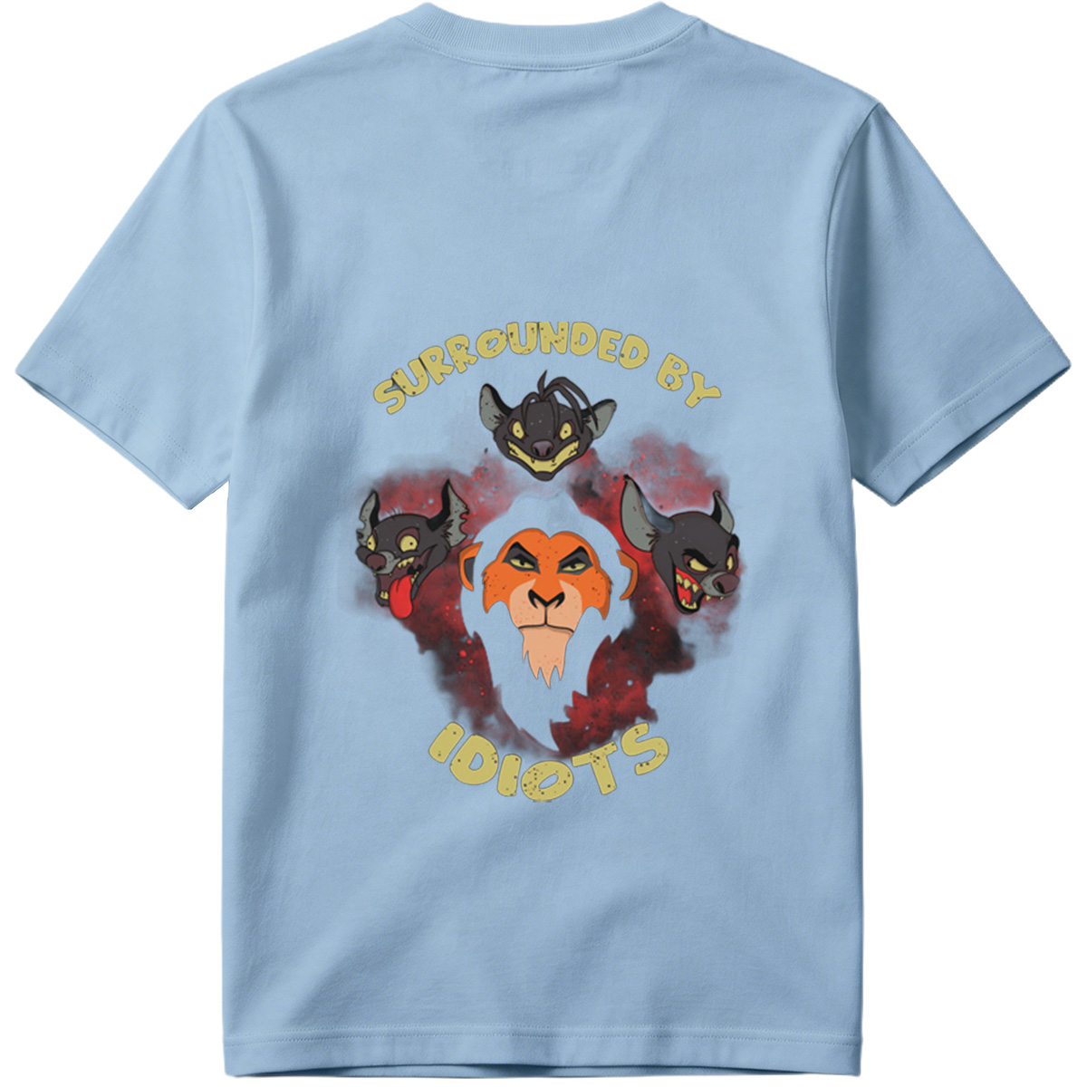 The Lion King: Scar Surrounded by Hyenas - Tee