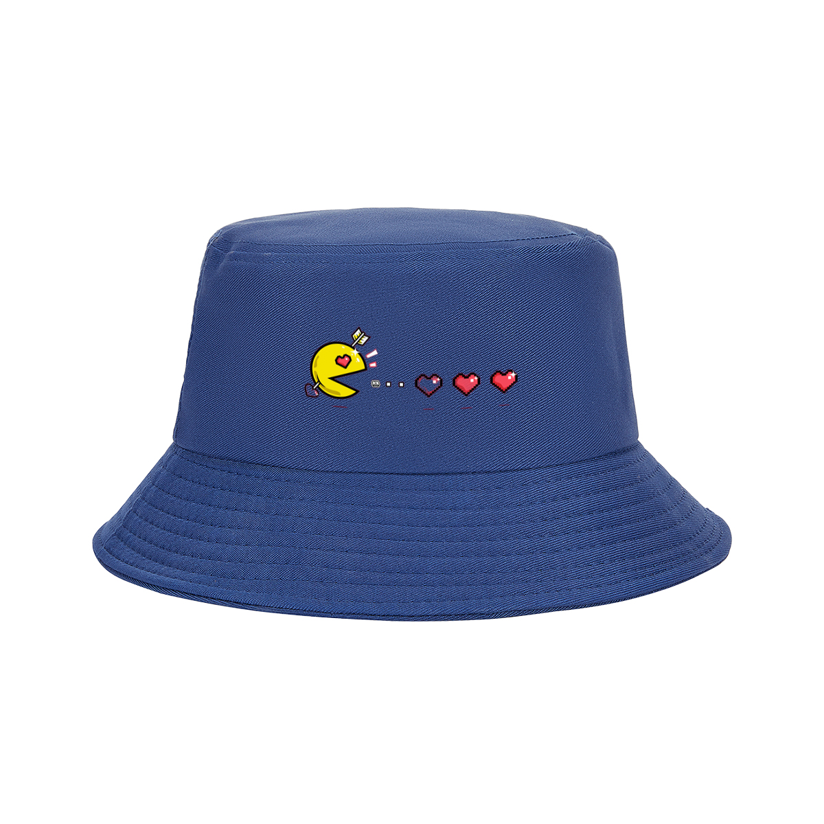 Pac-Man Loves Hearts - Fisherman's Hat