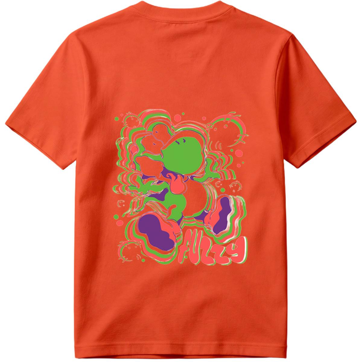 Yoshi Fuzzy Art Design - Tee
