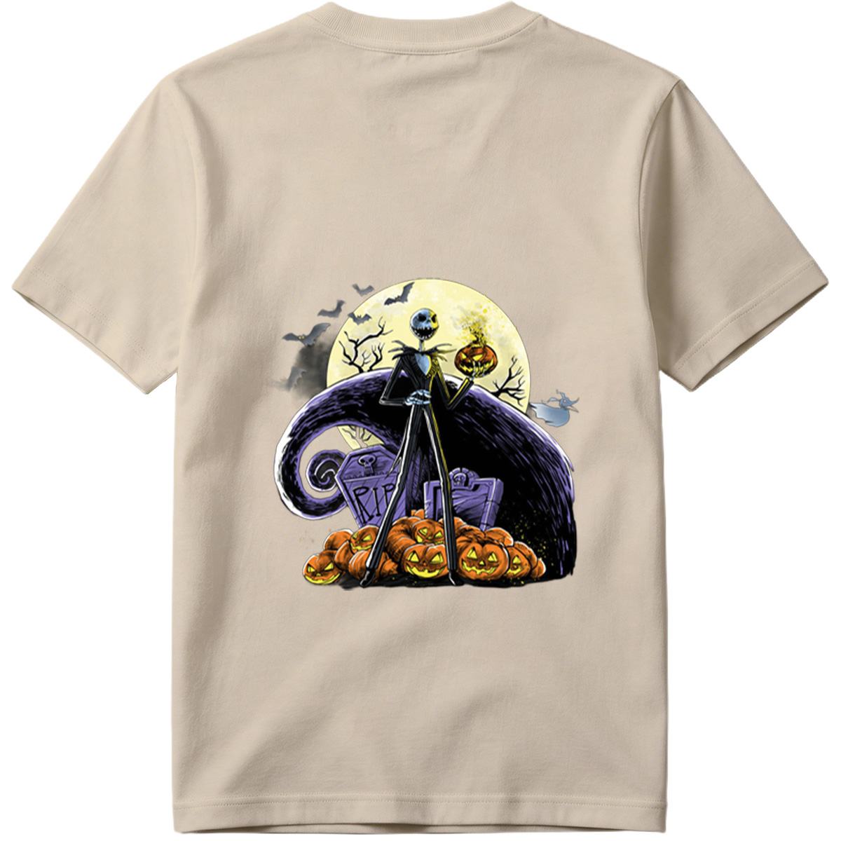The Nightmare Before Christmas - Jack Skellington and Pumpkin King - Tee