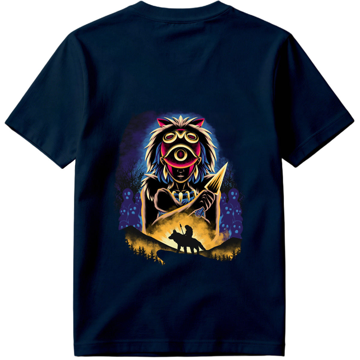 The Legend of Zelda: Mipha and the Wolf Rider - Tee
