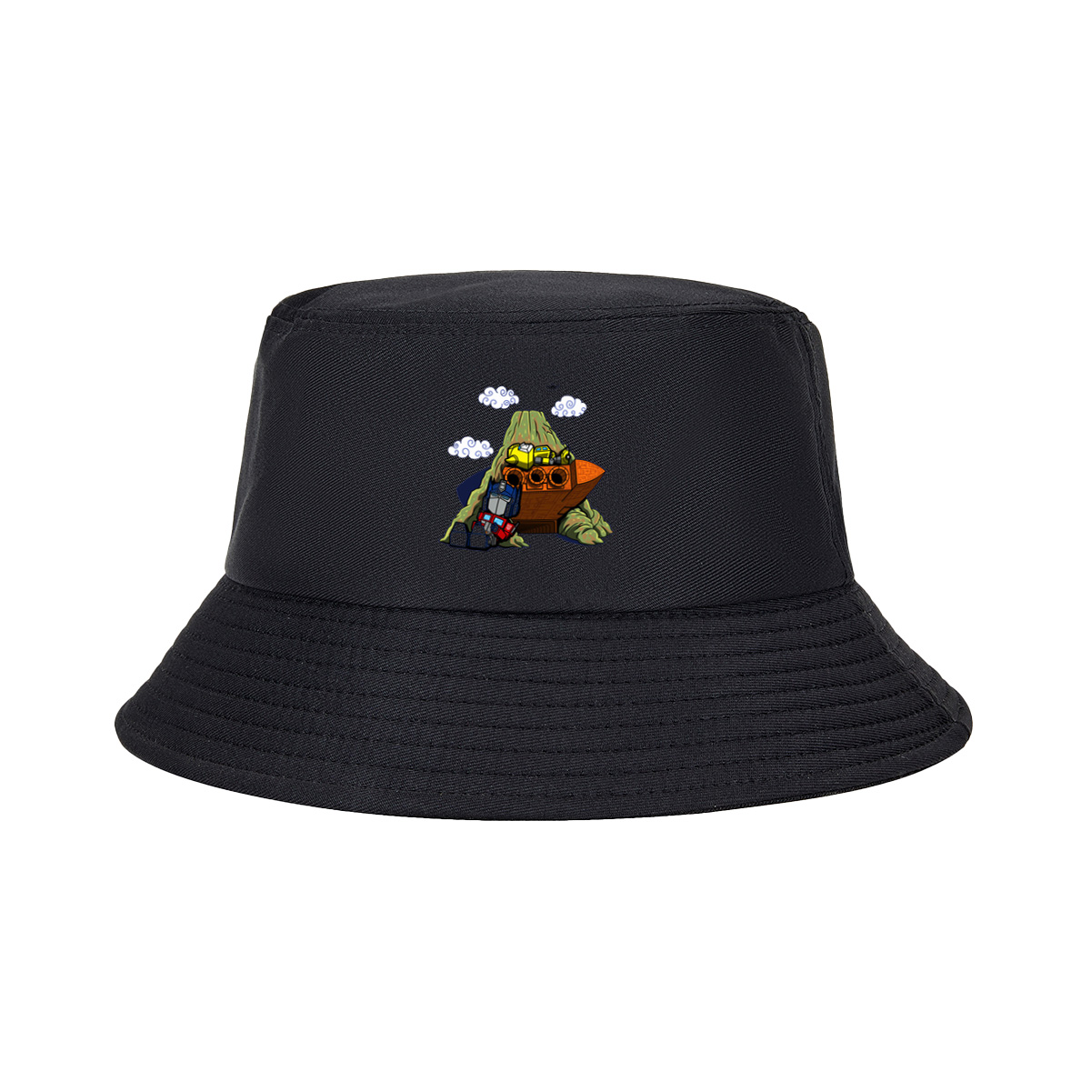 Transformers: Optimus Prime and Bumblebee at the Ark - Fisherman's Hat