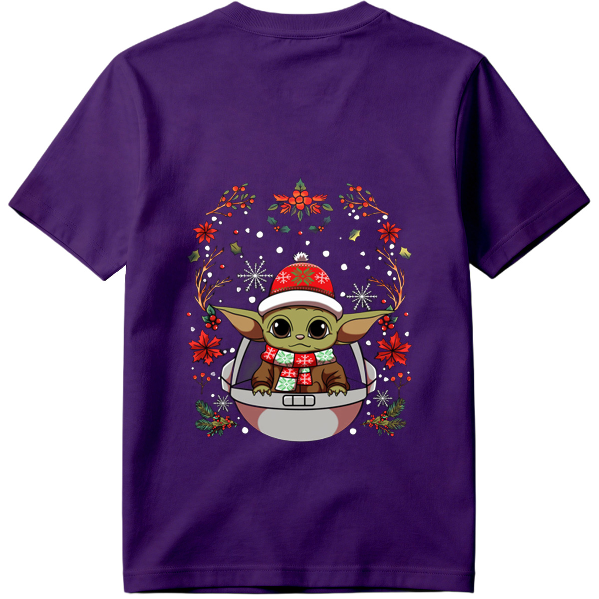 Baby Yoda Christmas Design - Tee