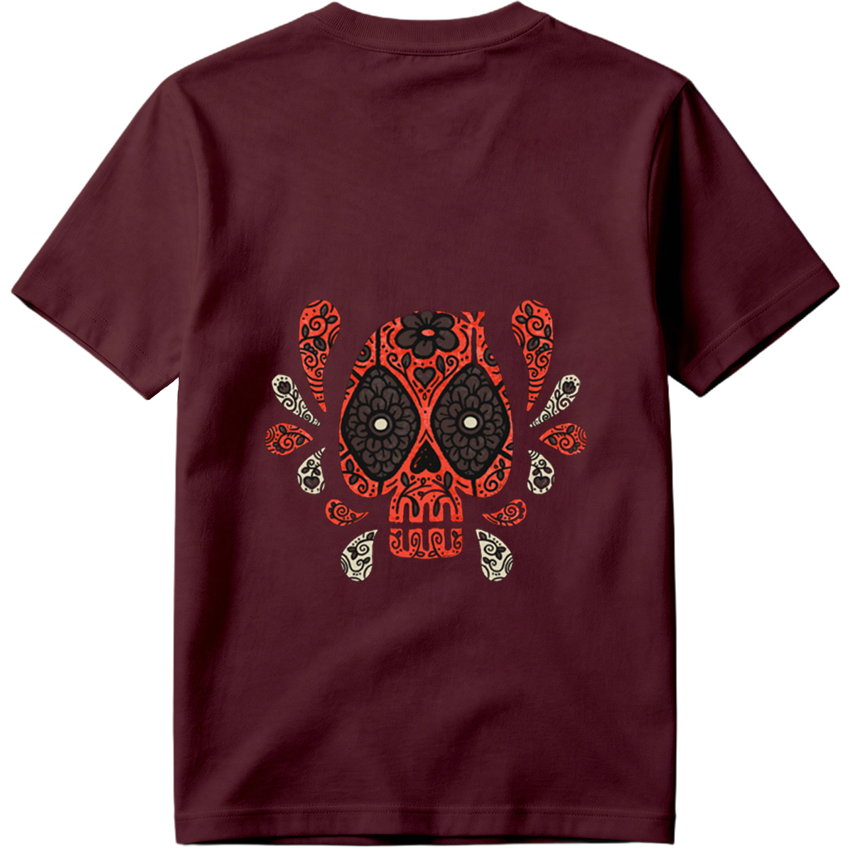 Day of the Dead Sugar Skull Design - Tee