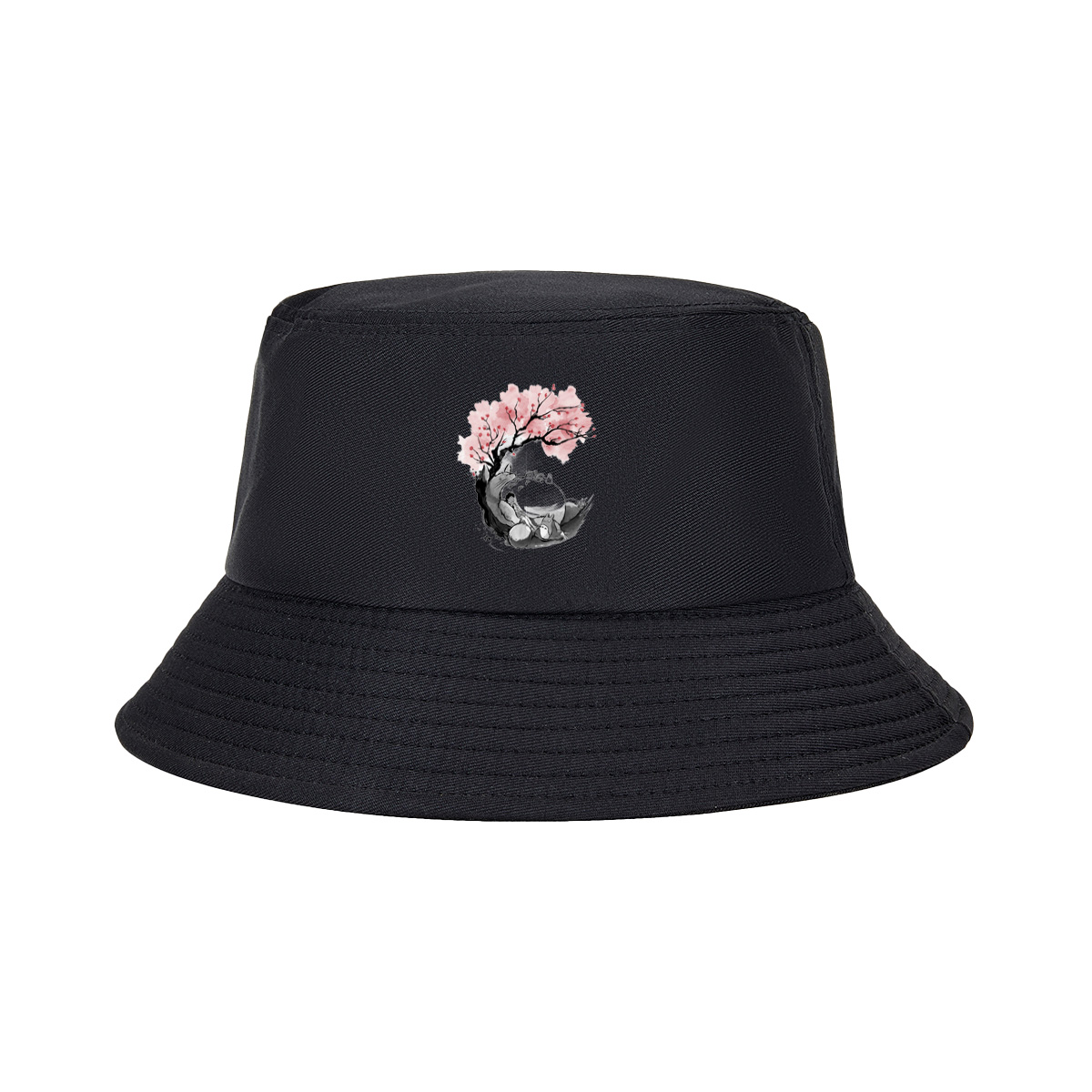My Neighbor Totoro: Mei and Totoro Under Cherry Blossoms - Fisherman's Hat