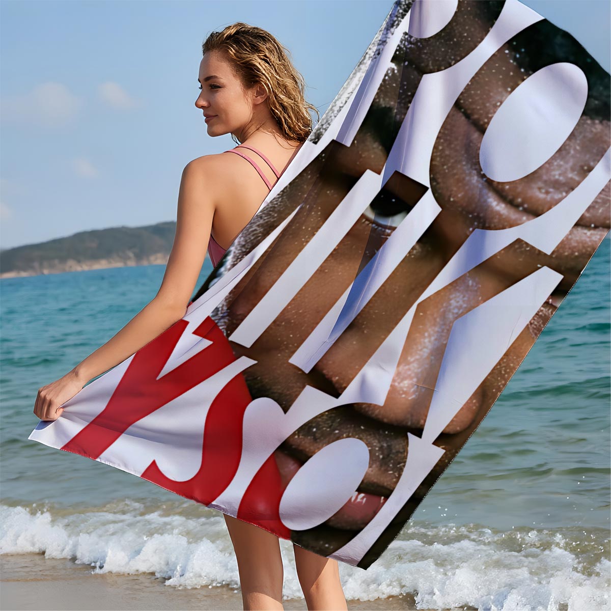 Iron Mike Tyson: Boxing Legend and Cultural Icon - Beach towels
