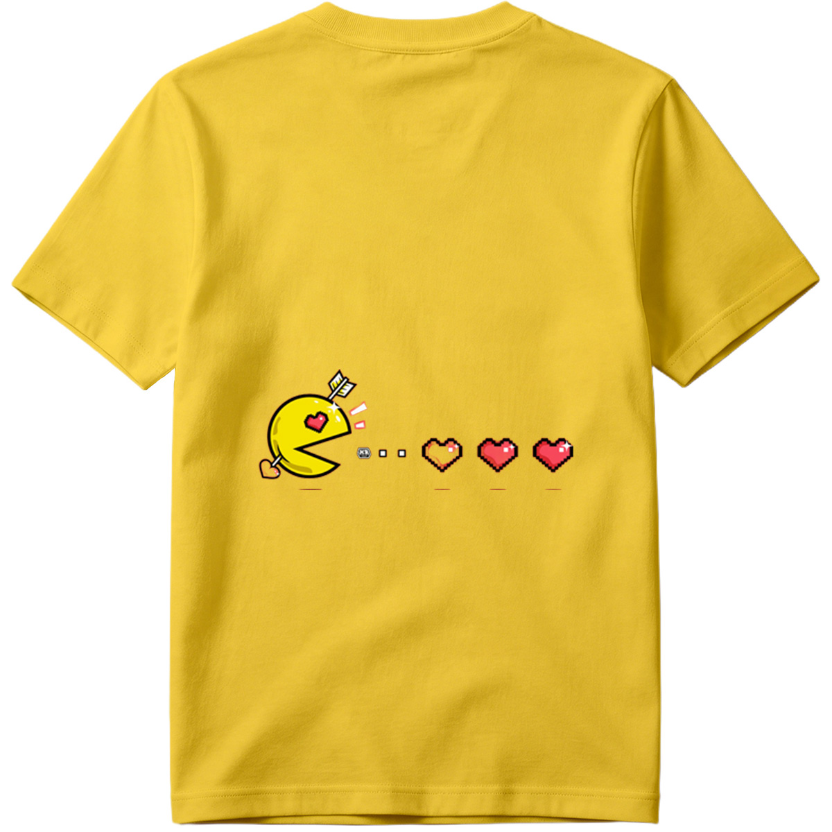 Pac-Man Loves Hearts - Tee