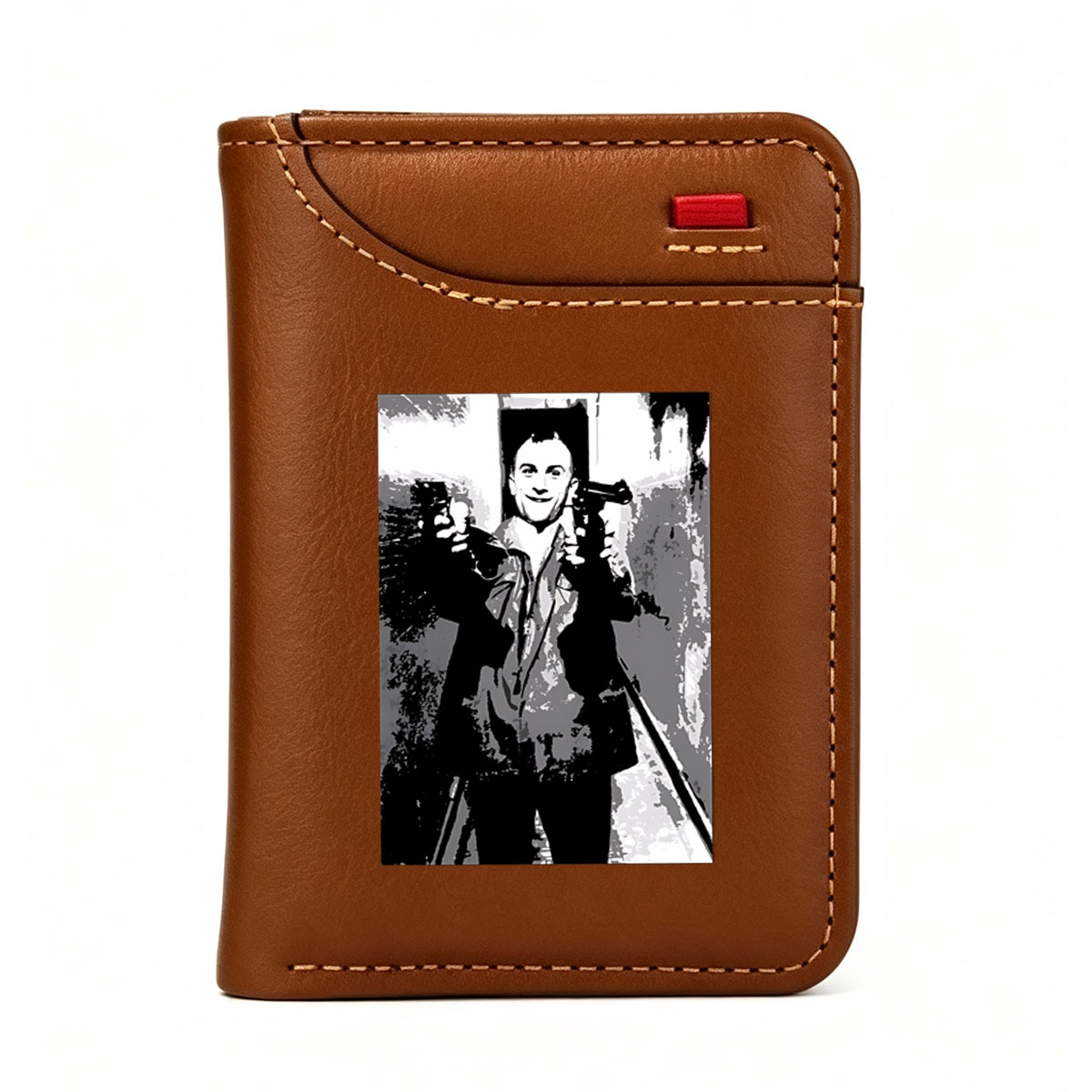 Joker with Guns, Dark Comedy Villain, Batman Universe Character - Vertical Style Wallet