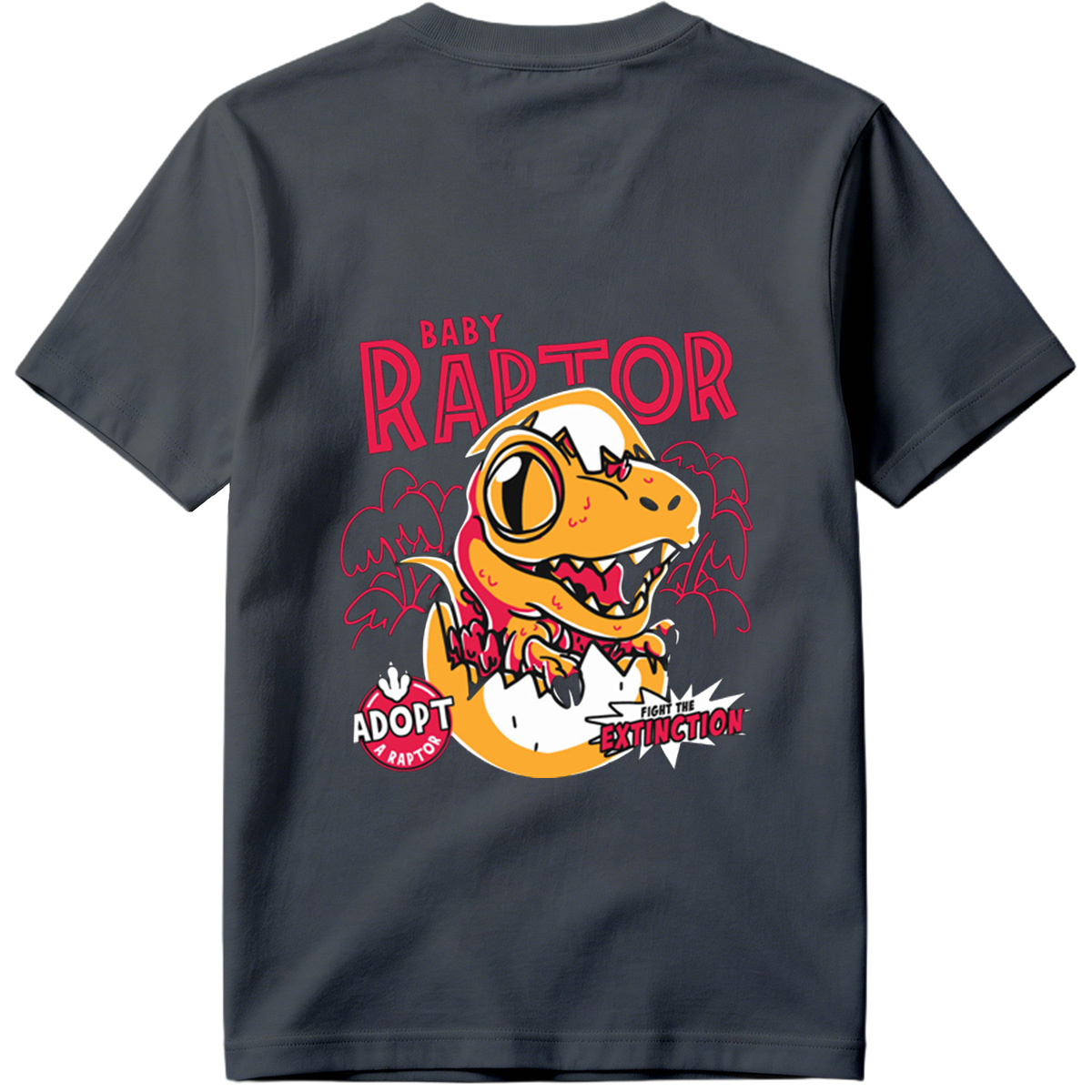 Baby Raptor: Adopt a Raptor, Fight the Extinction - Tee