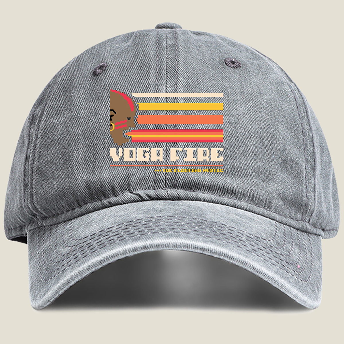 Voga Fire: The Floating Mystic - Washed Denim - Baseball Cap