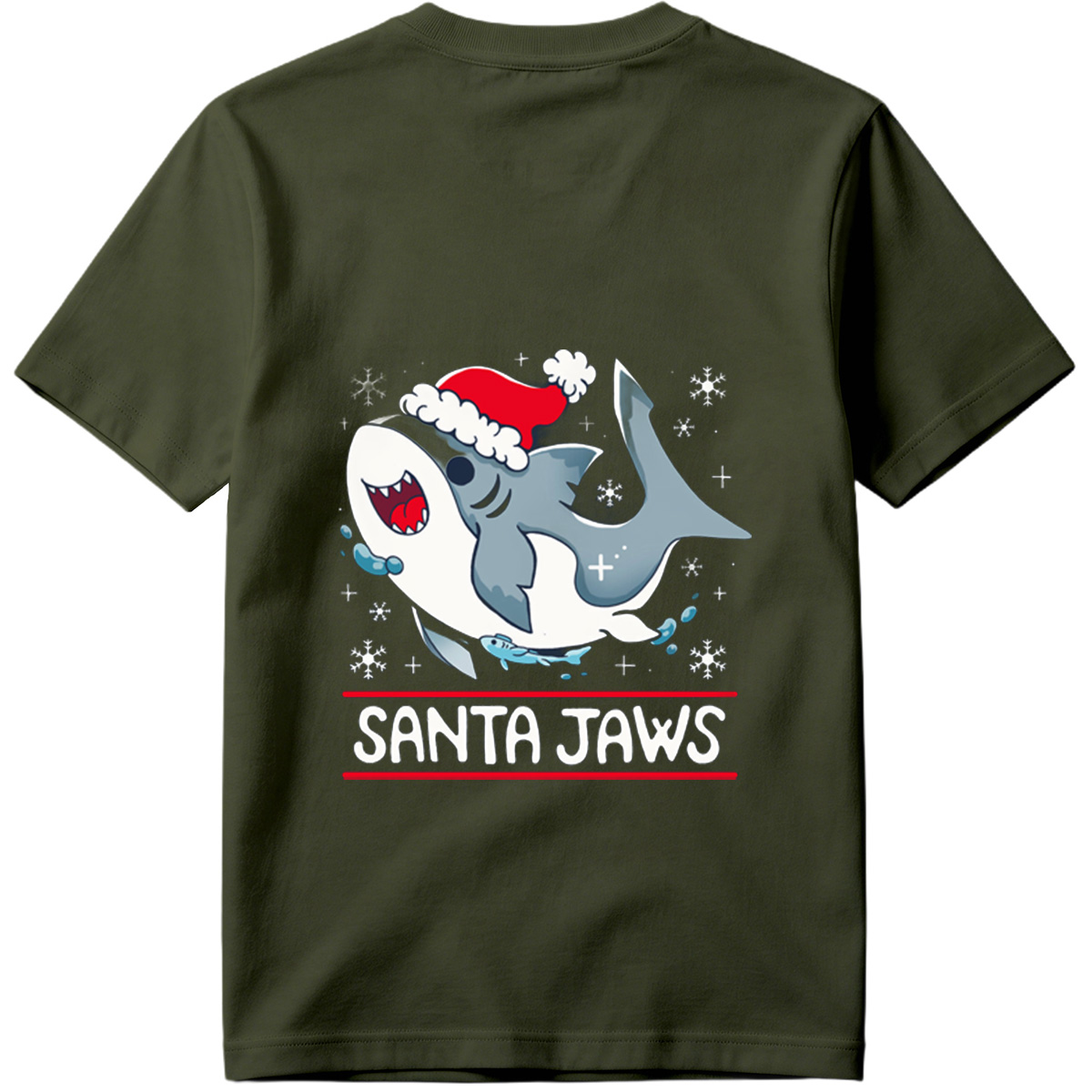 Santa Jaws - Tee
