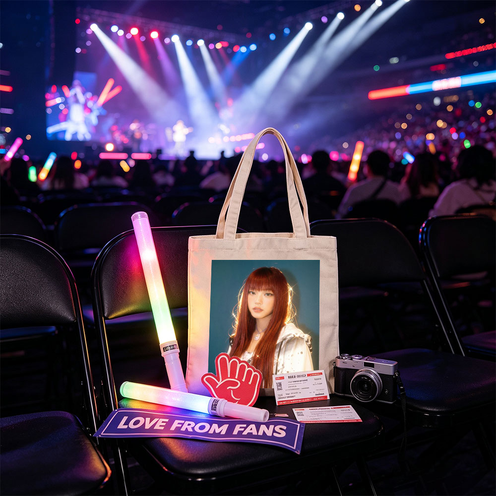 Lisa Blackpink Portrait with Red Hair and Silver Jacket in Studio Lighting - Canvas tote bags