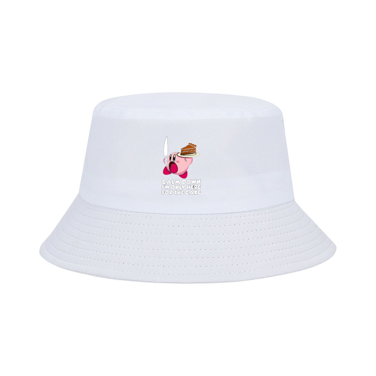 Kirby Cake Knife Humor - Fisherman's Hat