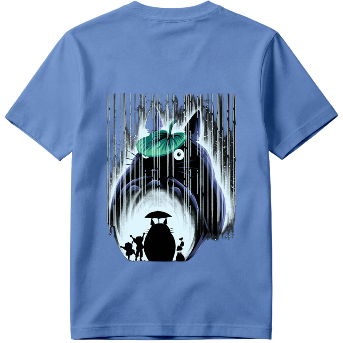 Totoro and Friends in the Rain - Tee