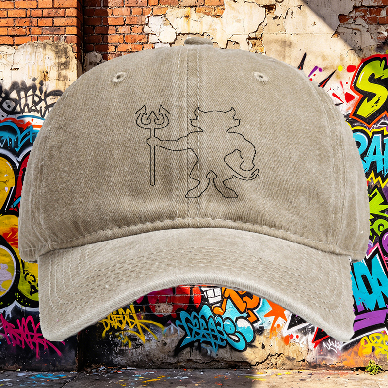 Unisex Classic Washed Cotton Hat with Minimalist Star Print Design | Casual Outdoor Cap for Urban Lifestyle, Perfect for Daily Wear, Hiking, and Travel | Ideal for Adults Seeking Comfortable and Stylish Headwear