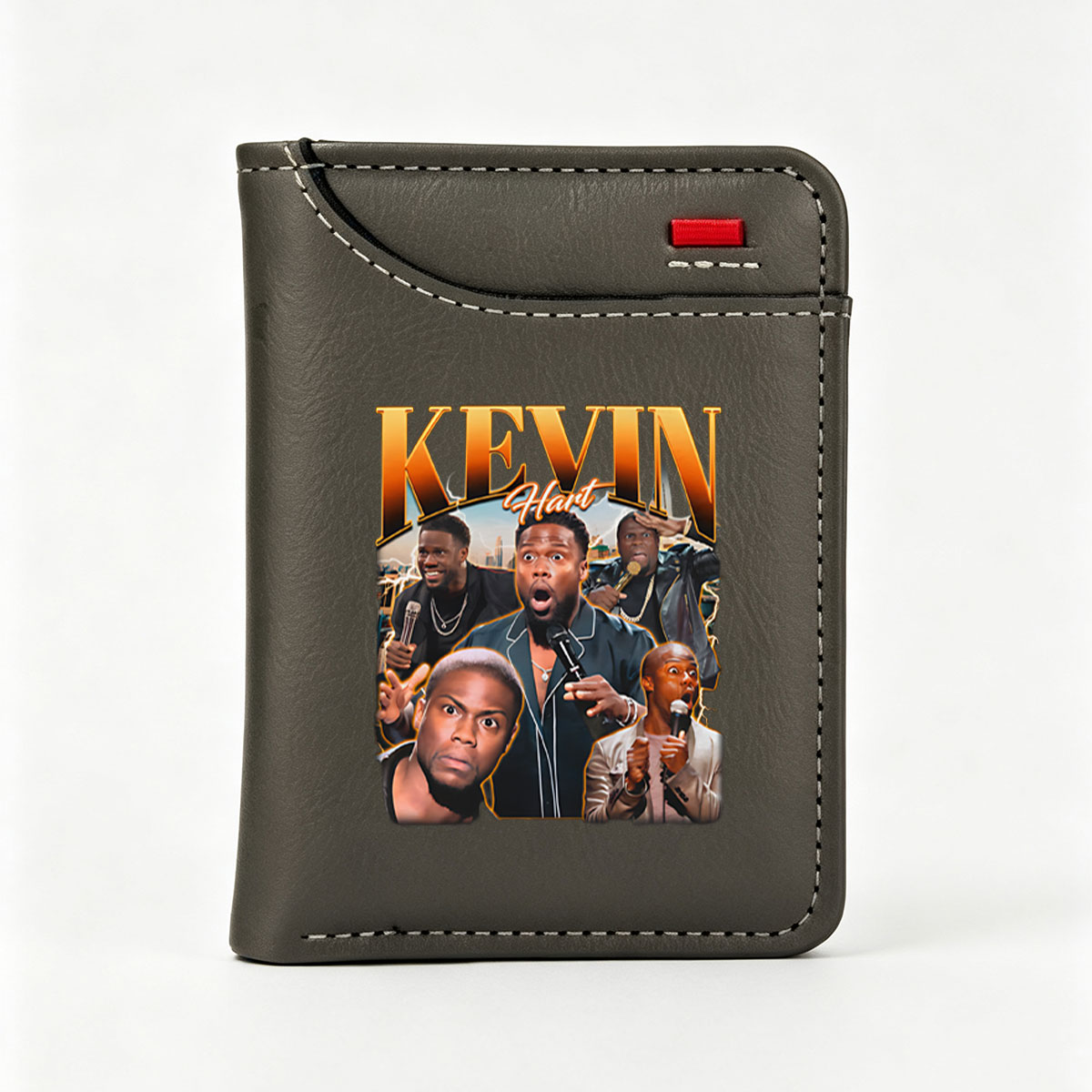 Kevin Hart: Comedy Legend in Action - Vertical Style Wallet