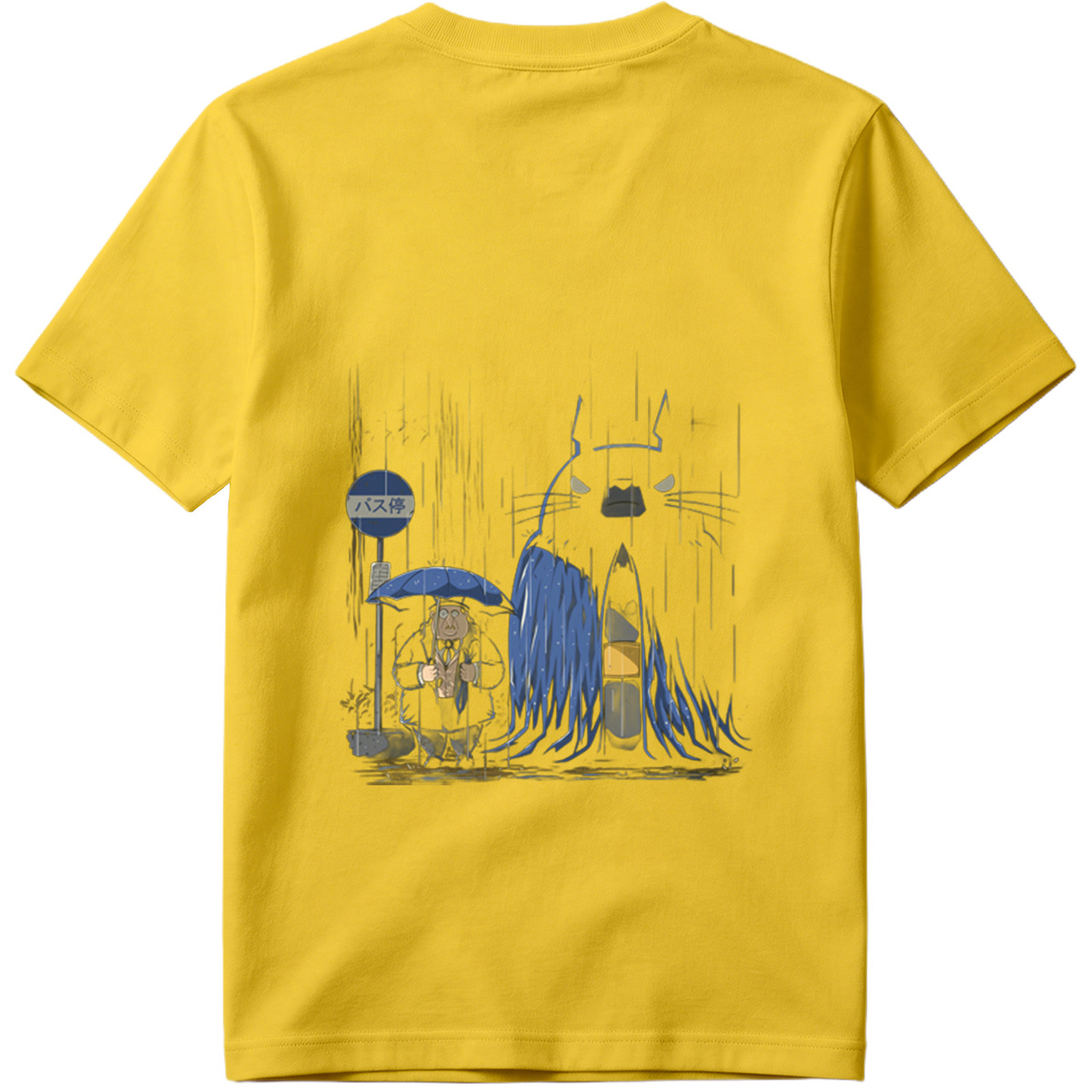 Batman and Alfred at the Bus Stop - Tee