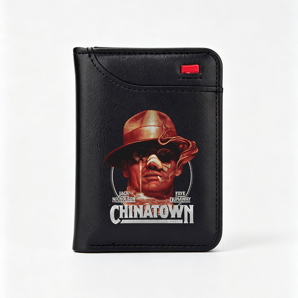 Chinatown: Jack Nicholson, Faye Dunaway, Mystery Thriller Drama - Vertical Style Wallet