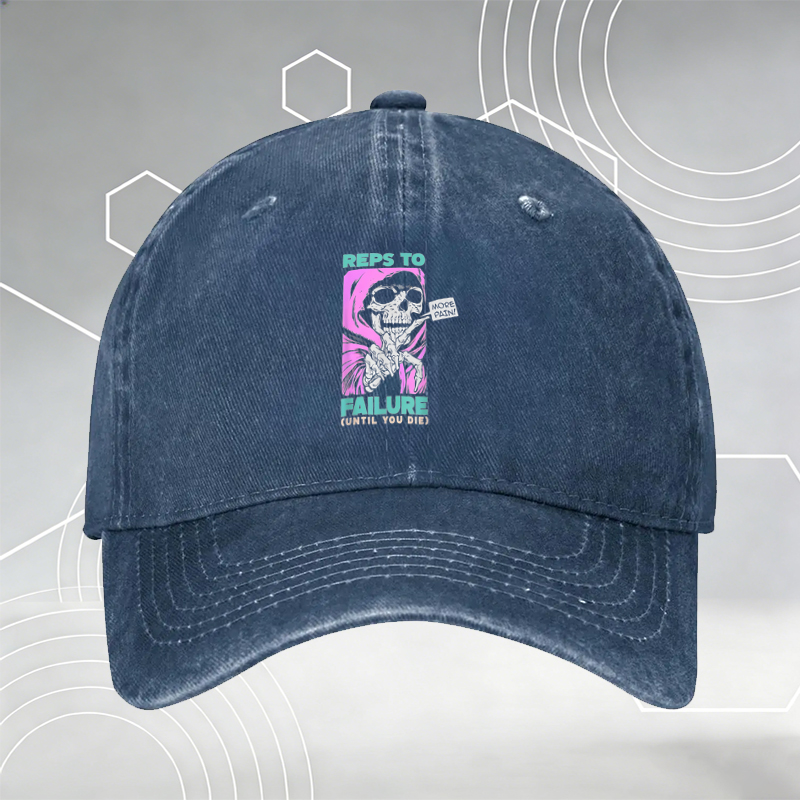 New Baseball Cap with Cute Bunny Print 