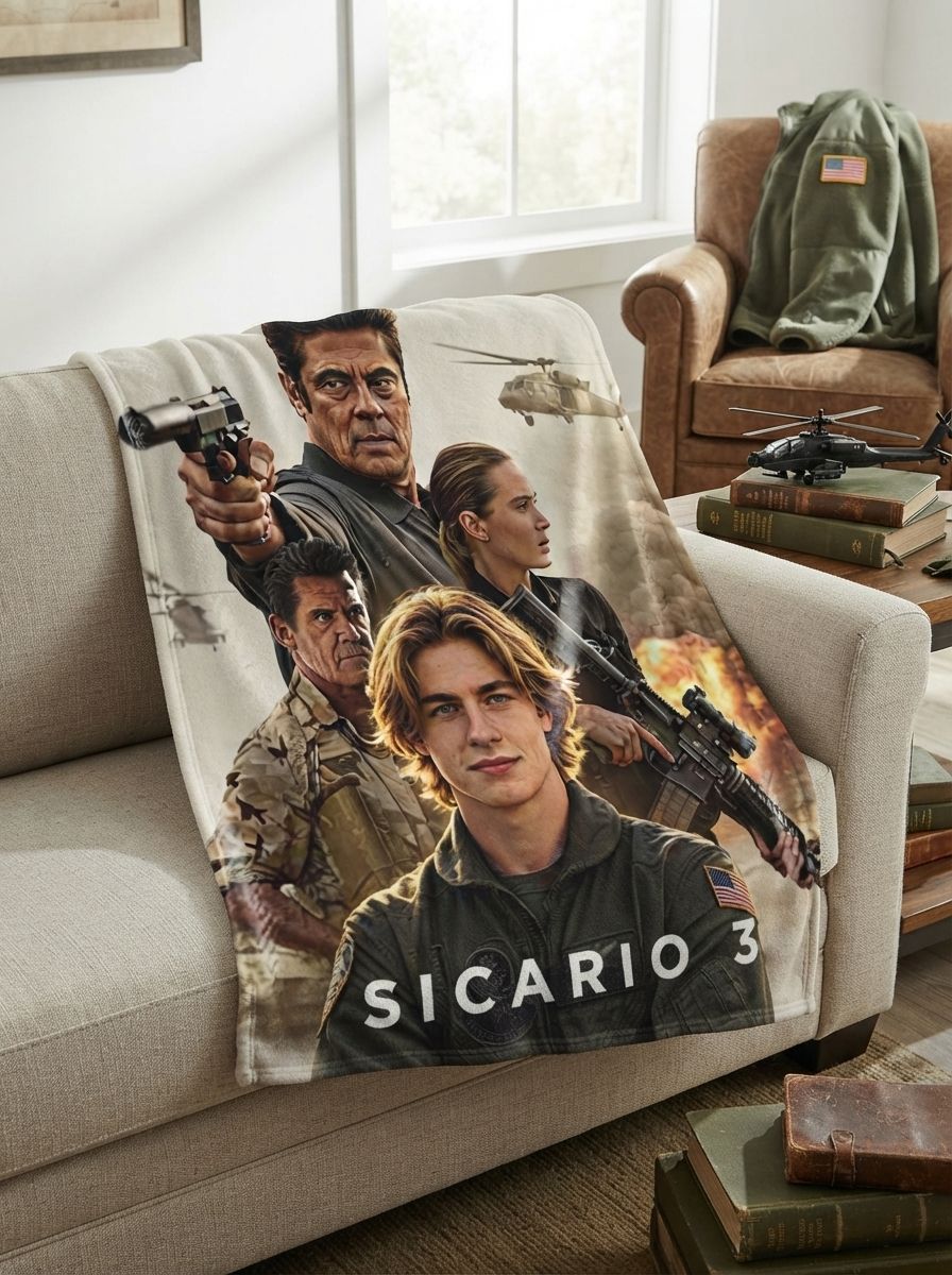 Custom Photo Flannel Blanket Personalized Headshot Movie Poster Throw Ultra Soft Anti Pilling Fleece Cover Ideal Gift
