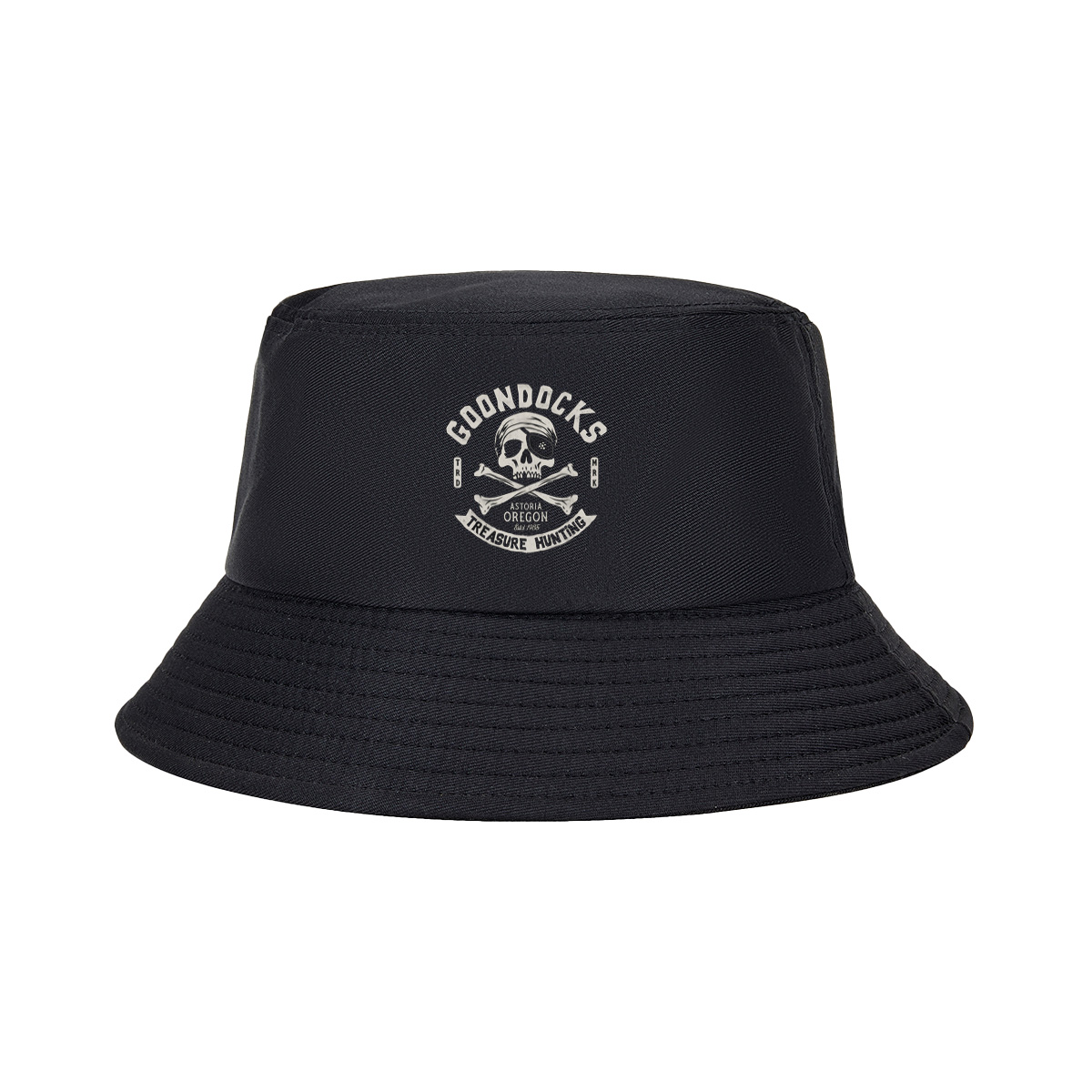 Goondocks Treasure Hunting Skull Logo - Fisherman's Hat