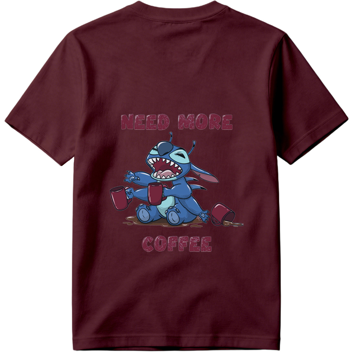 Stitch Needs More Coffee - Tee