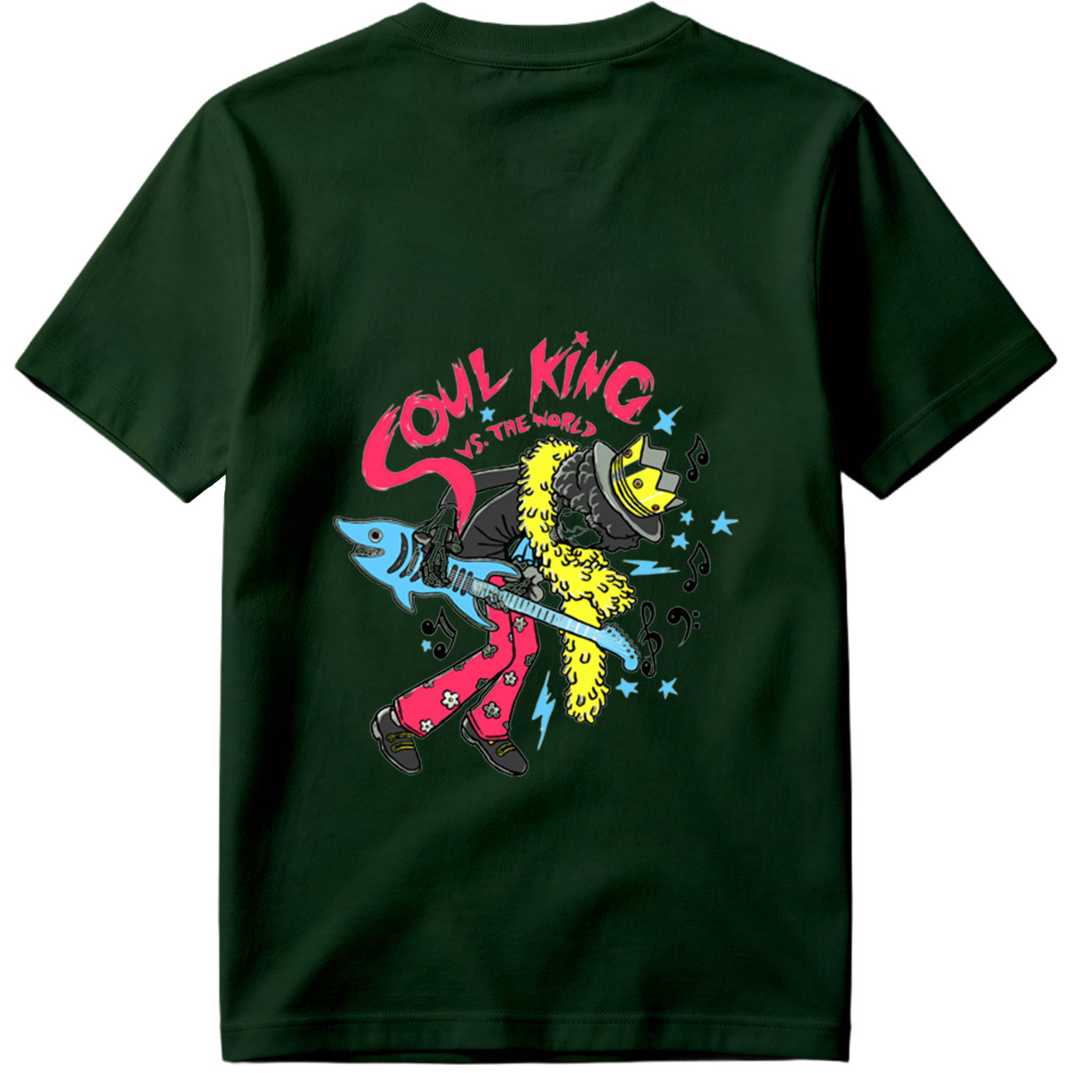 Soul King vs. The World: Electric Guitar Showdown - Tee