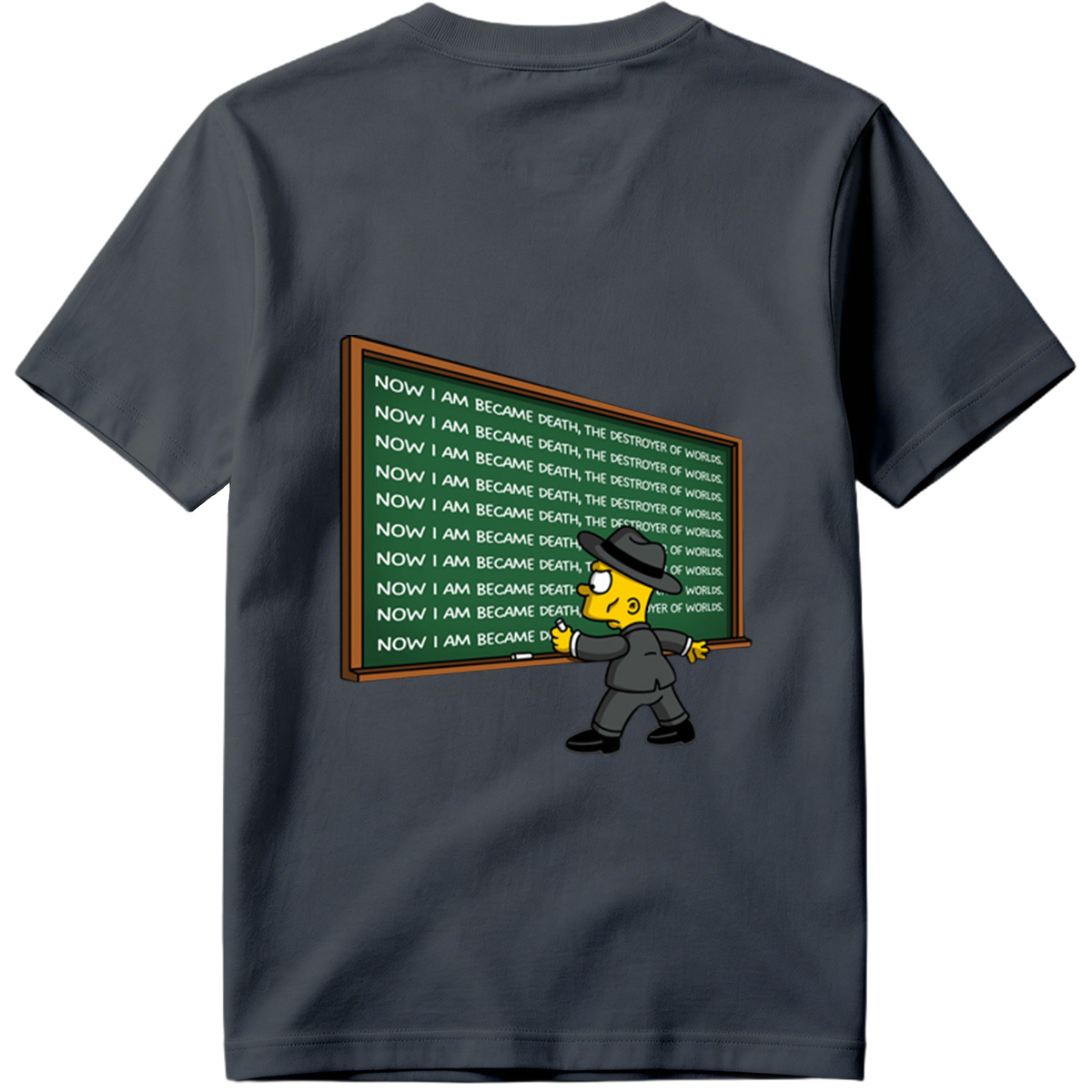 Simpsons Character Writes 