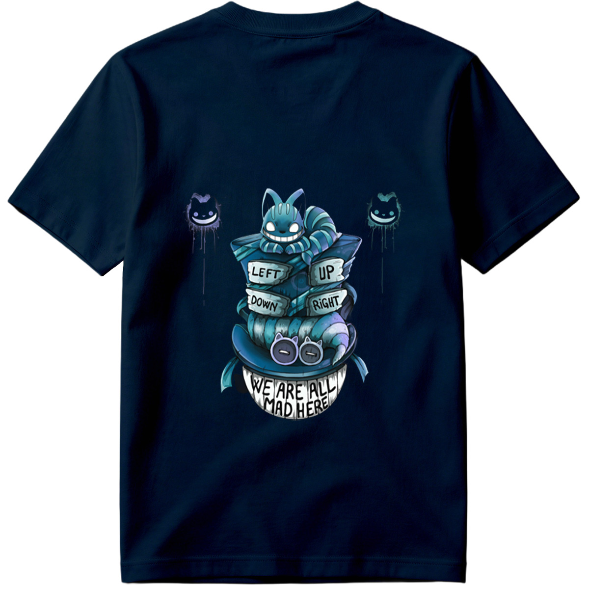 Cheshire Cat and Pokémon Fusion: We Are All Mad Here - Tee