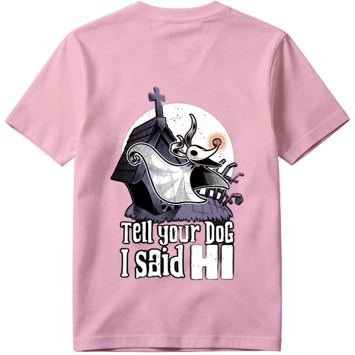 The Nightmare Before Christmas Jack Skellington Tell Your Dog I Said Hi - Tee