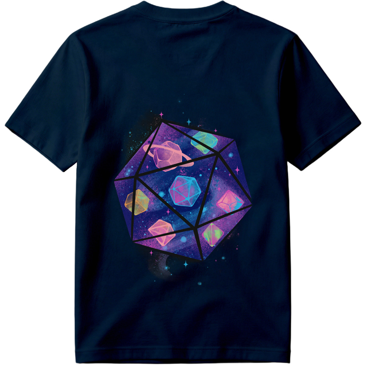 Cosmic Dice: Galaxy Gems and Planets - Tee