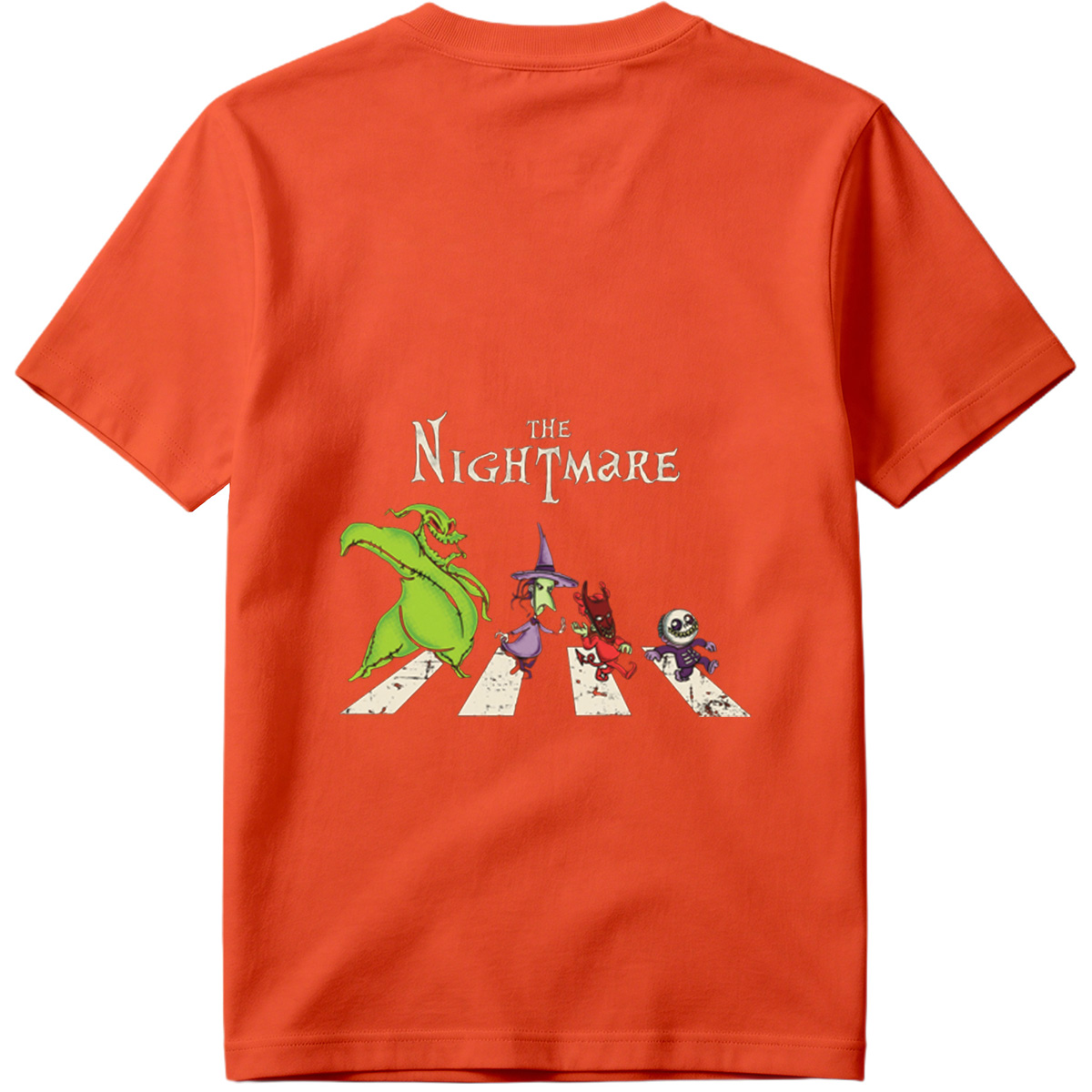 The Nightmare: Oogie Boogie, Witch, Devil, and Jack Skellington Crossing - Tee