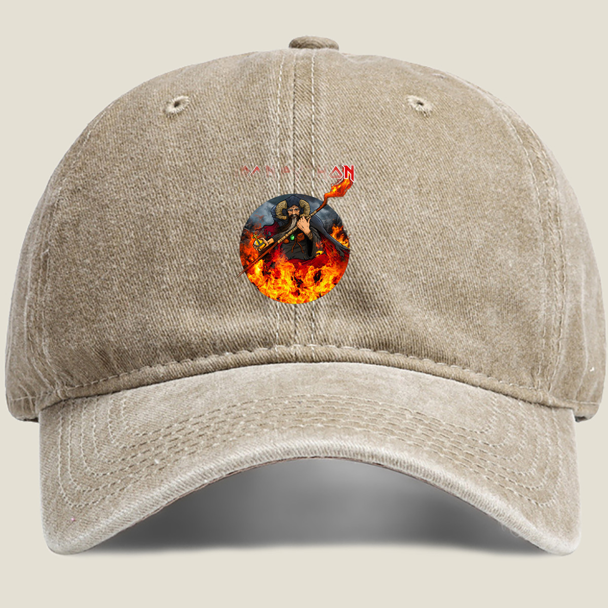 Iron Python: The Enchanter - Washed Denim - Baseball Cap