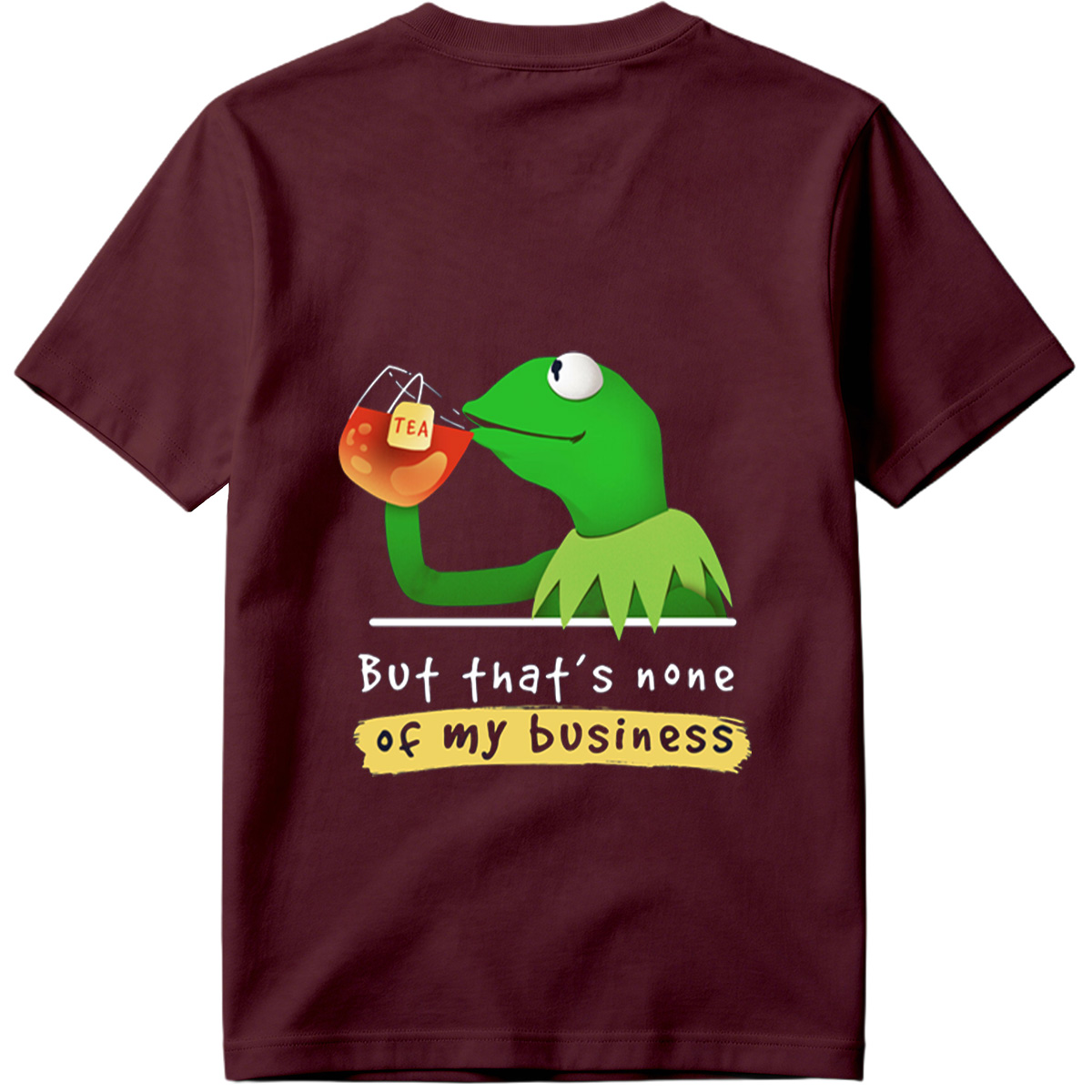 Kermit the Frog Sipping Tea: 