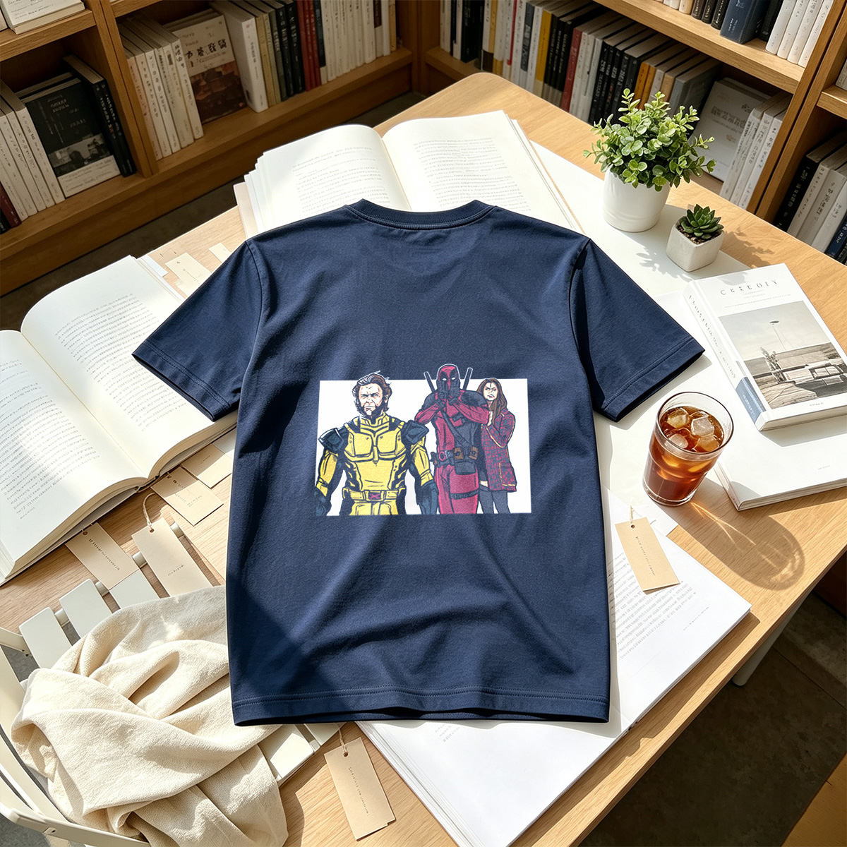 X-Men: Wolverine, Deadpool, and Jean Grey - Tee