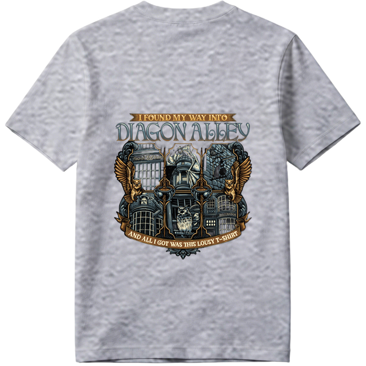 Harry Potter Diagon Alley T-Shirt Design - Tee