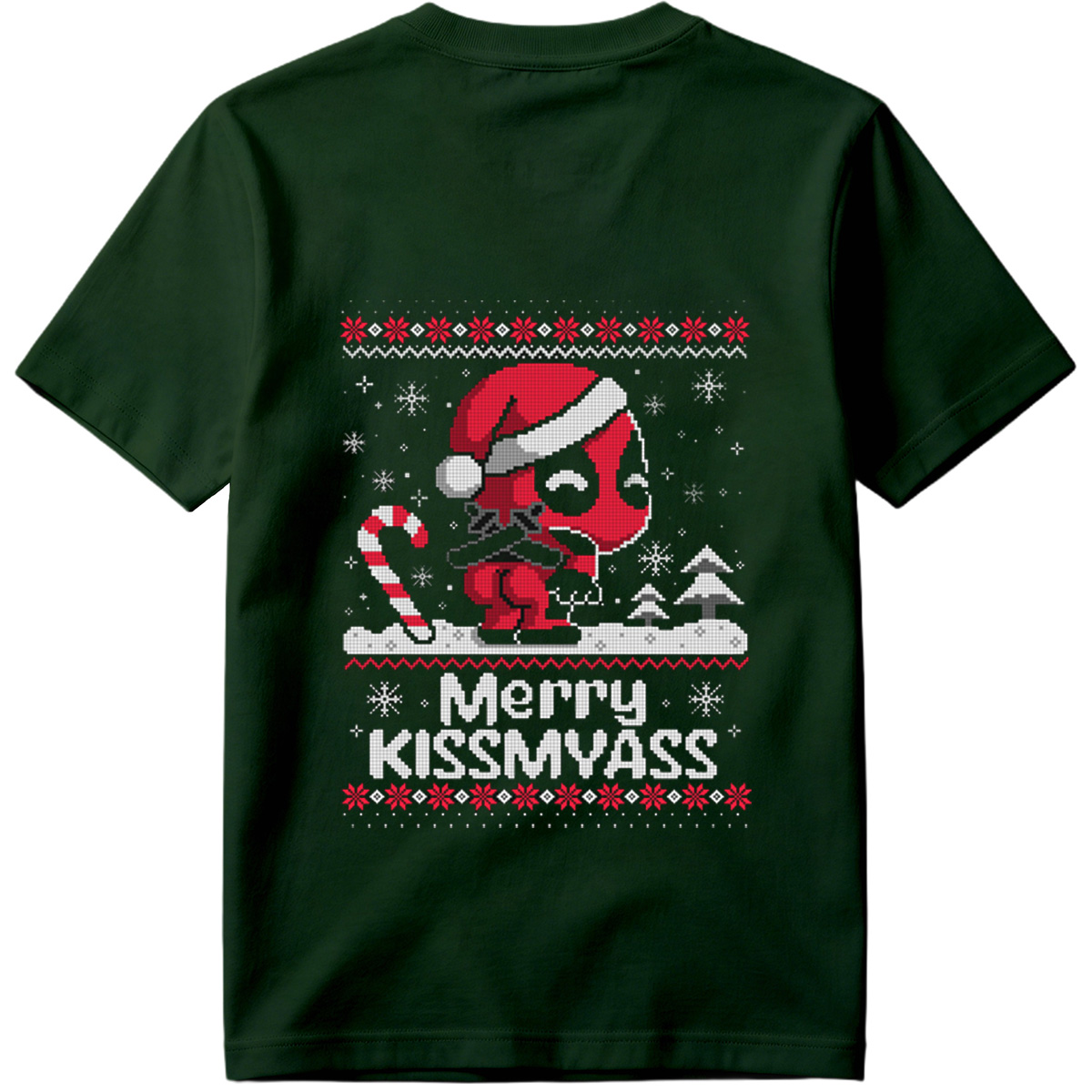 Deadpool Christmas Ugly Sweater Design - Tee