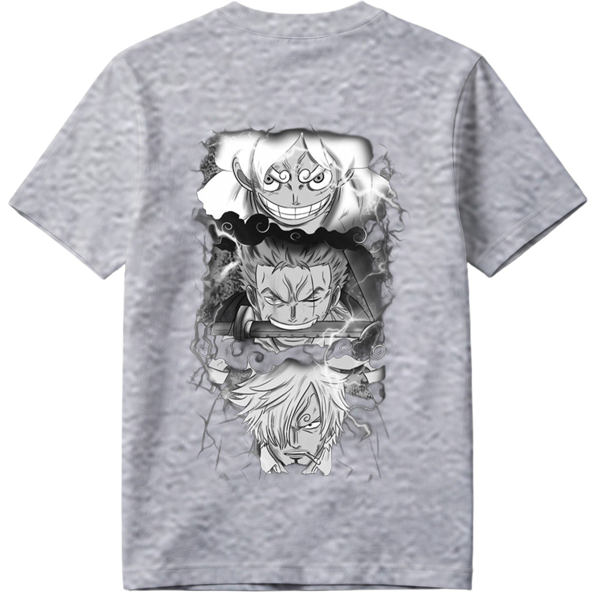 One Piece: Crocodile, Zoro, and Sanji - Tee