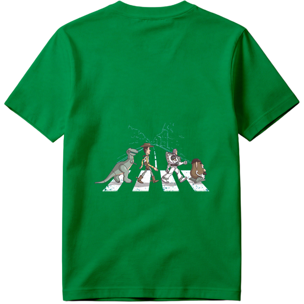 Toy Story Characters Crossing the Street - Tee