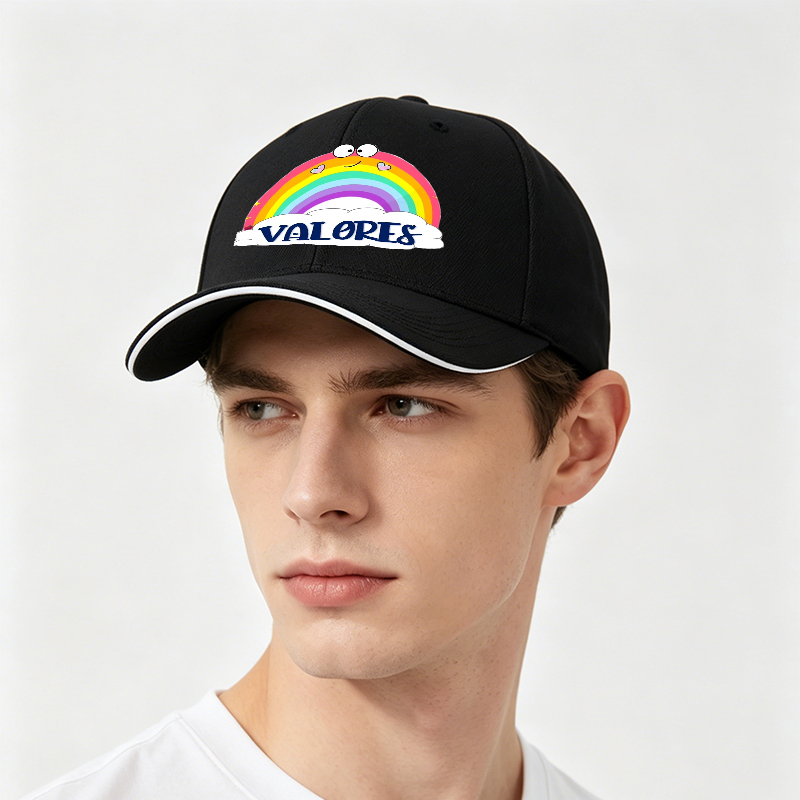 Unisex Classic Sandwich Hat with Rainbow and 