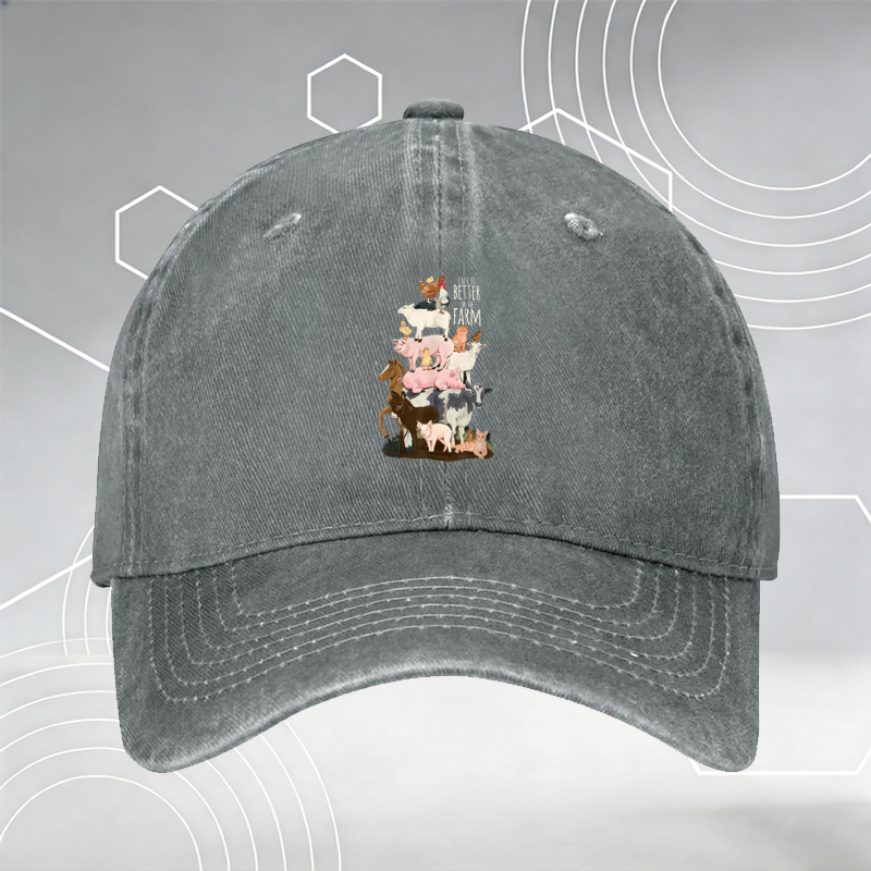 New Baseball Cap with Piano Keys Print and 