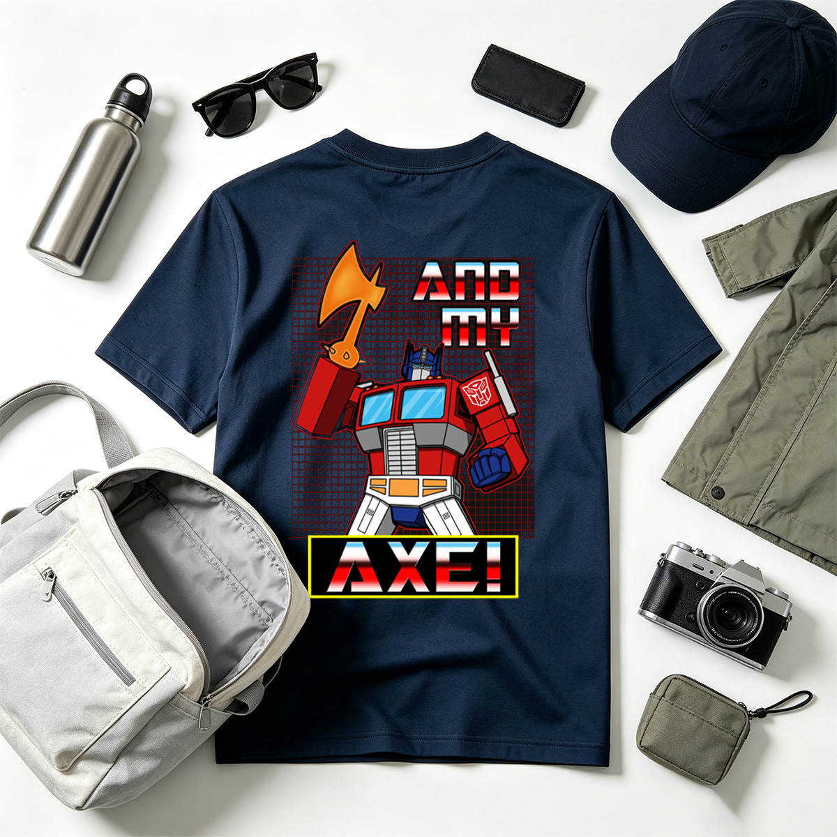 Transformers Optimus Prime Axe! - Tee