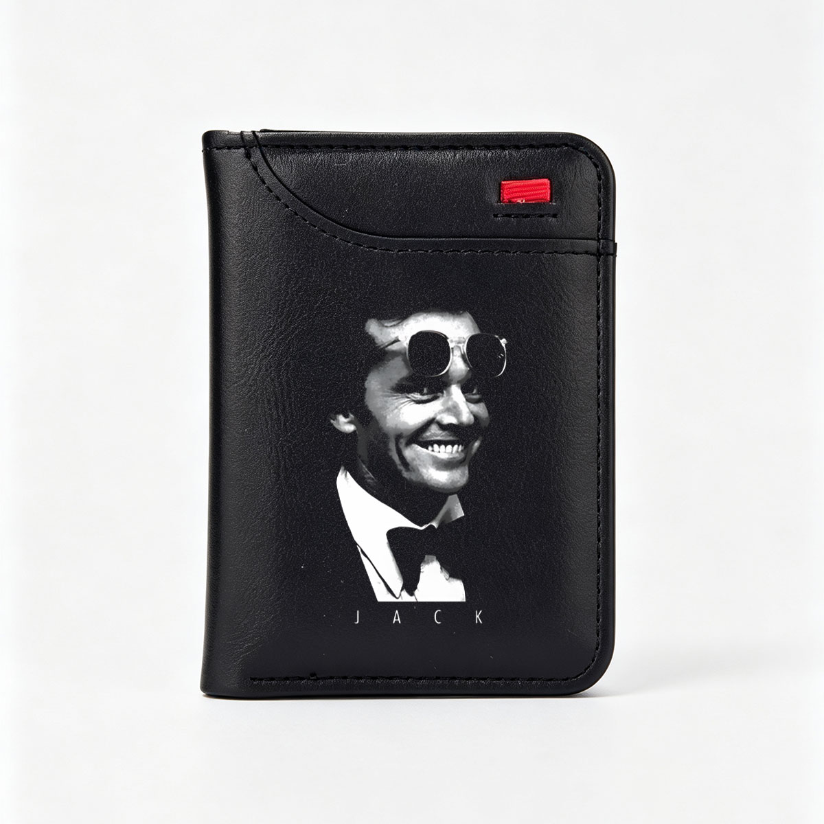 Jack Nicholson in The Shining, iconic horror film character - Vertical Style Wallet
