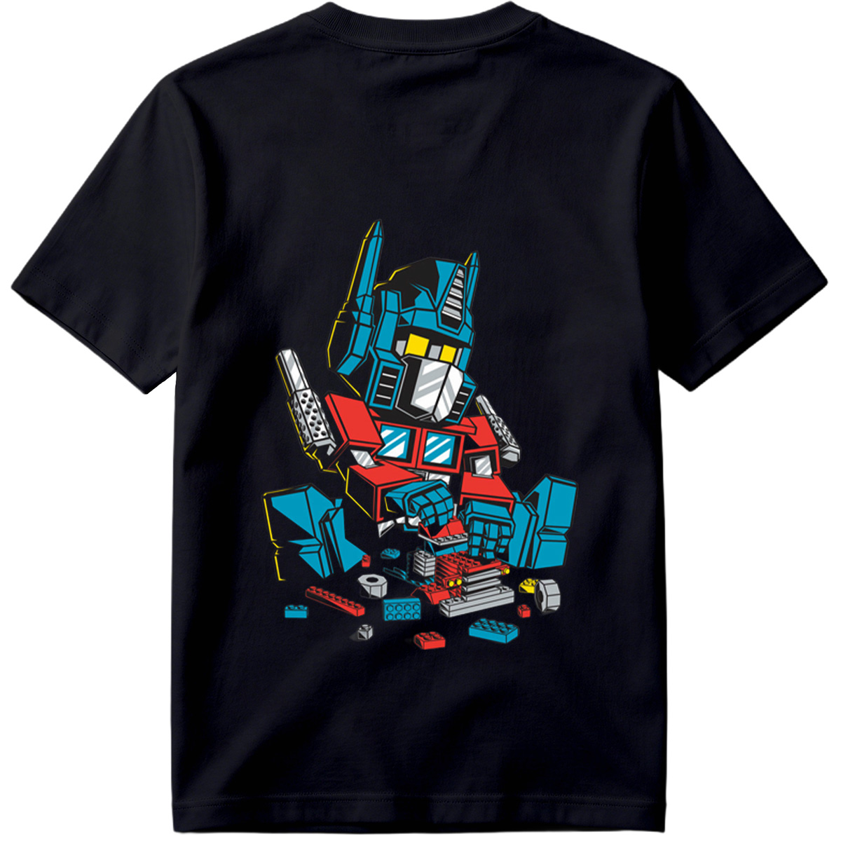 Transformers Optimus Prime LEGO Style - Tee