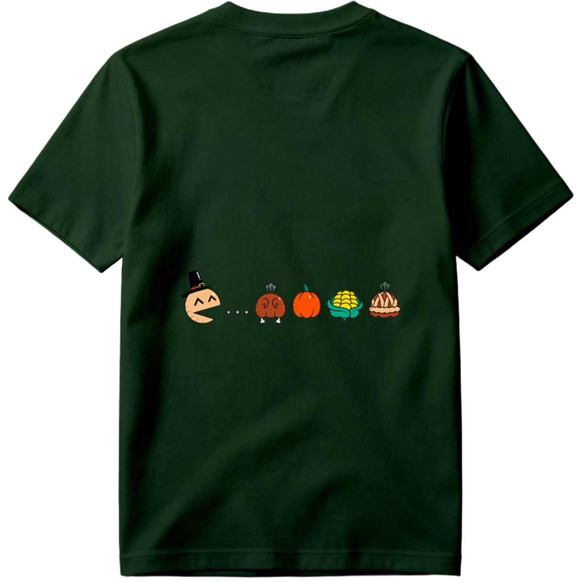 Pac-Man Thanksgiving Feast - Tee