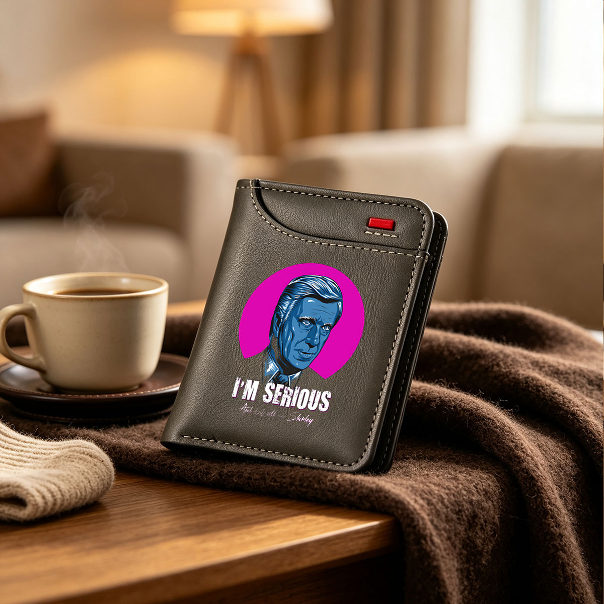 I'm Serious – Don't Call Me Shirley (Steve Martin) - Vertical Style Wallet