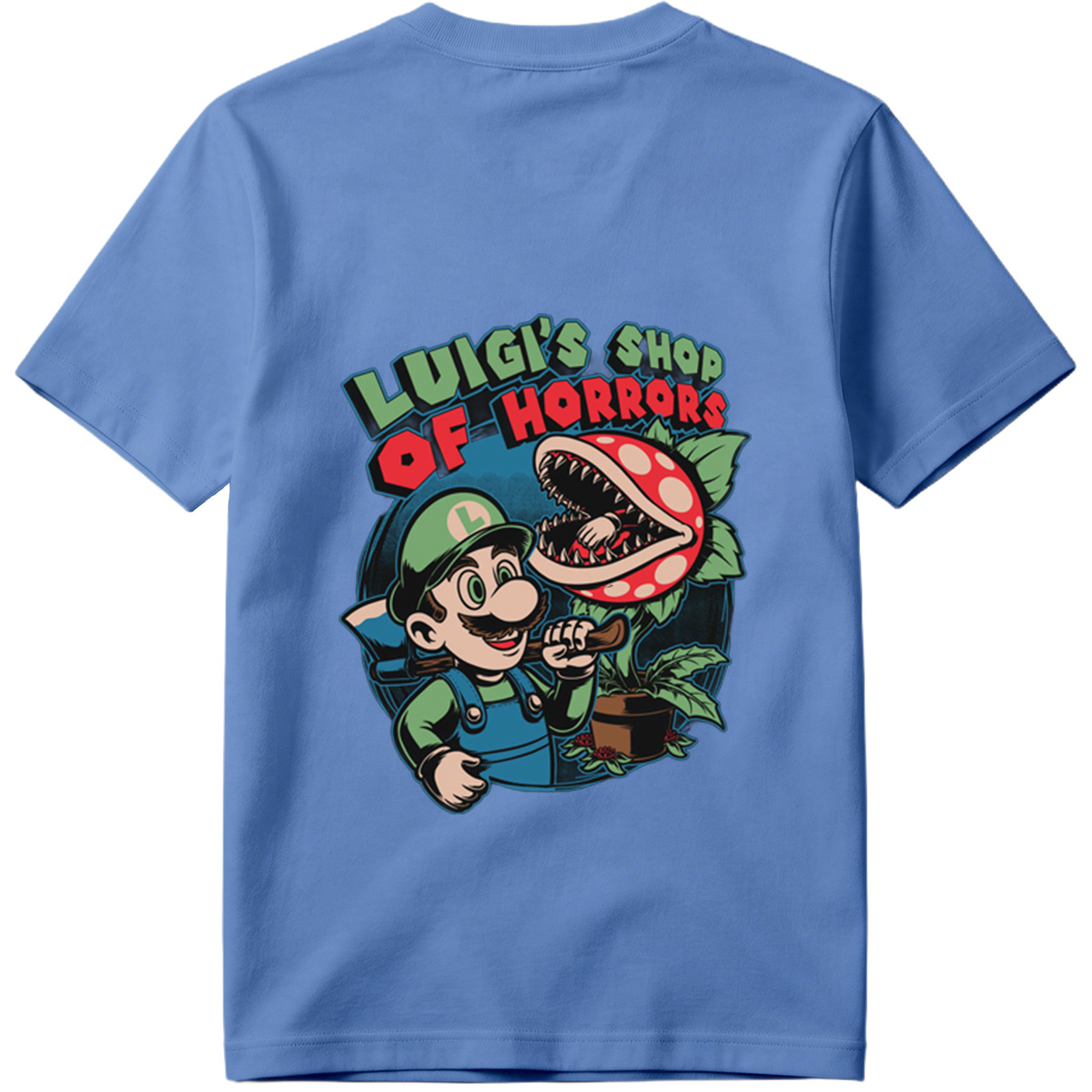 Luigi's Shop of Horrors: Luigi and Piranha Plant - Tee